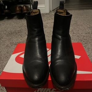 Cody James Leather Men's Black Chelsea Boots